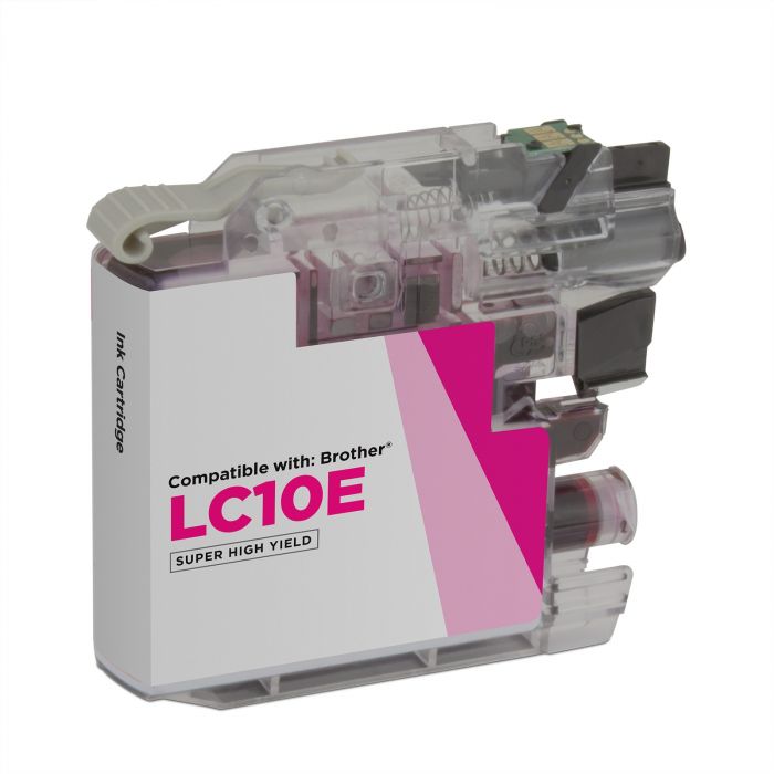 Brother LC10EM Super High Yield Magenta Ink Cartridges - 123inkjets