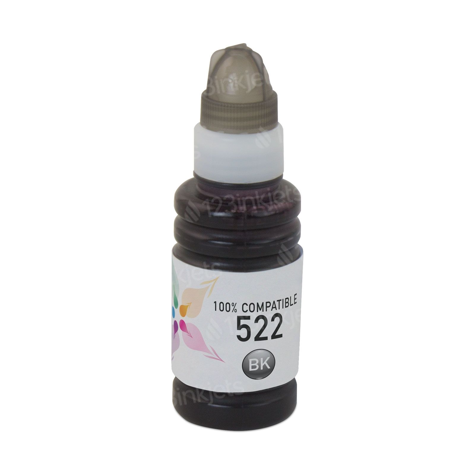 Compatible Epson 522 T522120 EcoTank Black Ink Bottle 2PK ET-2720, ET- –  discountinkllc