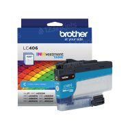 Original Brother LC406C Cyan Ink