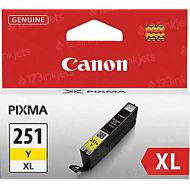 OEM Canon CLI-251XL HY Yellow Ink Cartridge