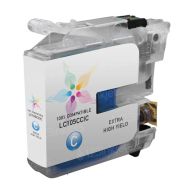 Compatible LC105C Super High Yield Cyan Ink for Brother