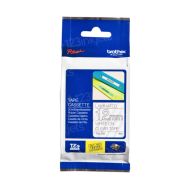 Brother TZe135 OEM White on Clear Tape