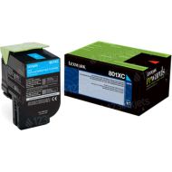 Lexmark 80C1XC0 (801XC) HY Cyan OEM Toner Cartridge for CX510