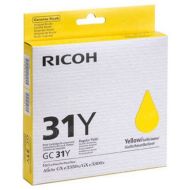 OEM Ricoh GC31Y Yellow Ink Cartridge