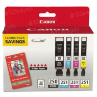 OEM Canon PGI-250 / CLI-251 4-Color Multipack