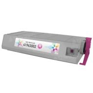 Remanufactured 41963002 Magenta Toner for Okidata