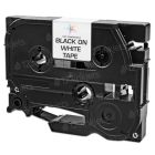 Compatible Replacement for TZe231 Black on White Tape for the Brother P-Touch