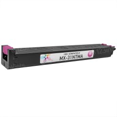 Compatible MX31NTMA Magenta Toner for Sharp