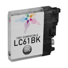 Compatible LC61Bk Black Ink for Brother