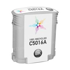 Remanufactured Black Ink for HP 84