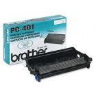 Brother PC-401 Black OEM Thermal Transfer Fax Cartridge