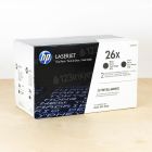 OEM HP 26X High Yield Black Toner cartridge 2PK