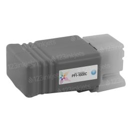 Compatible PFI-1000 0547C002 Cyan Canon Ink