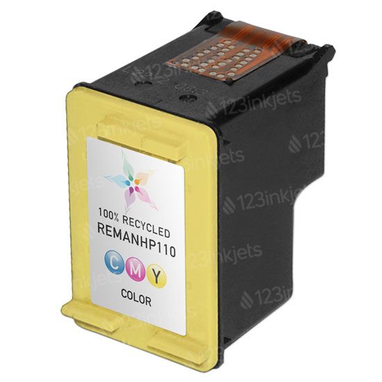 Remanufactured for HP CB304AN (110) Tri-Color Ink Cartridge