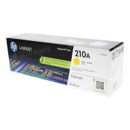 HP Original 210A Yellow Toner Cartridge, W2102A