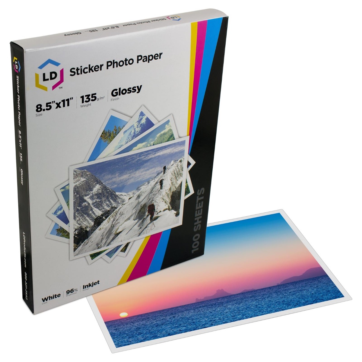 is printable sticker paper the same as printable vinyl